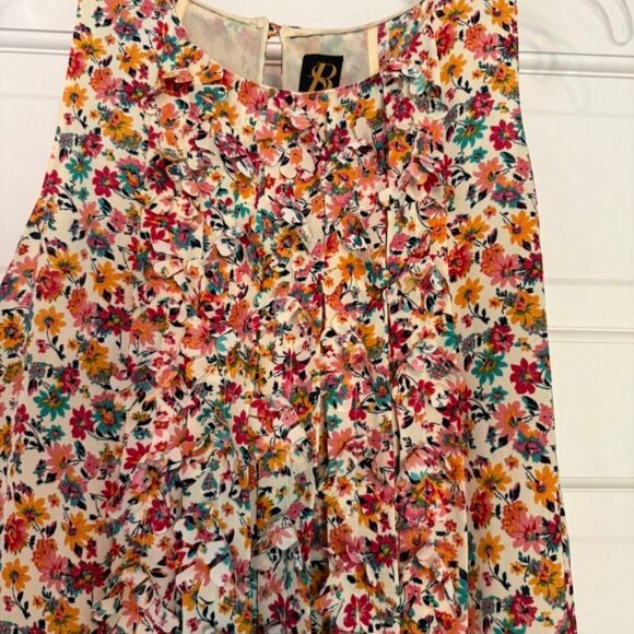 NWOT Anthropologie Sachin + Babi Floral cutout shift dress size 2 - Picture 3 of 7